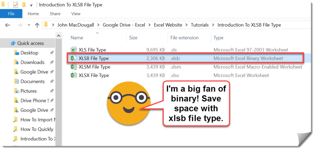 What Is Personal Xlsb File