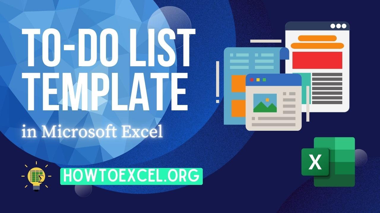 Simple To Do List Template in Microsoft Excel