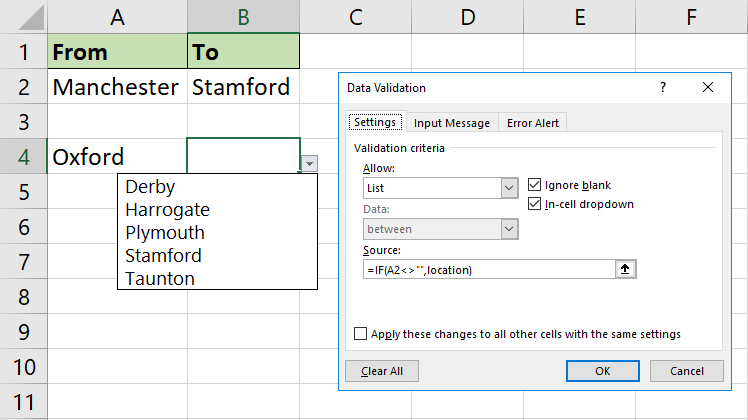 11 Awesome Examples Of Data Validation How To Excel