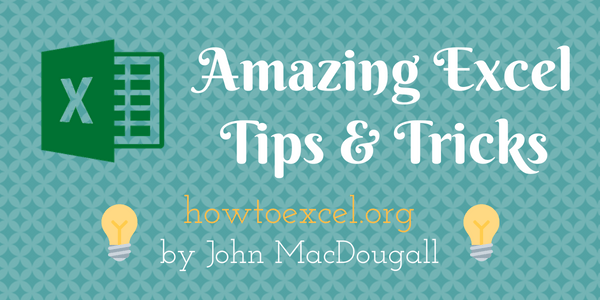 Amazing Excel Tips and Tricks