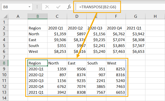 Transpose Function In Microsoft Excel CLOUD HOT GIRL