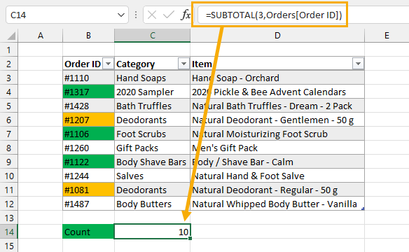  How To Count Highlighted Cells In Excel Buzzell Youblearded