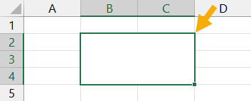 merge and center in excel inactive