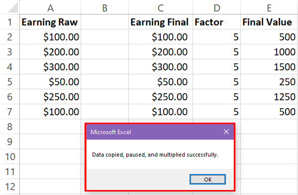 Final data