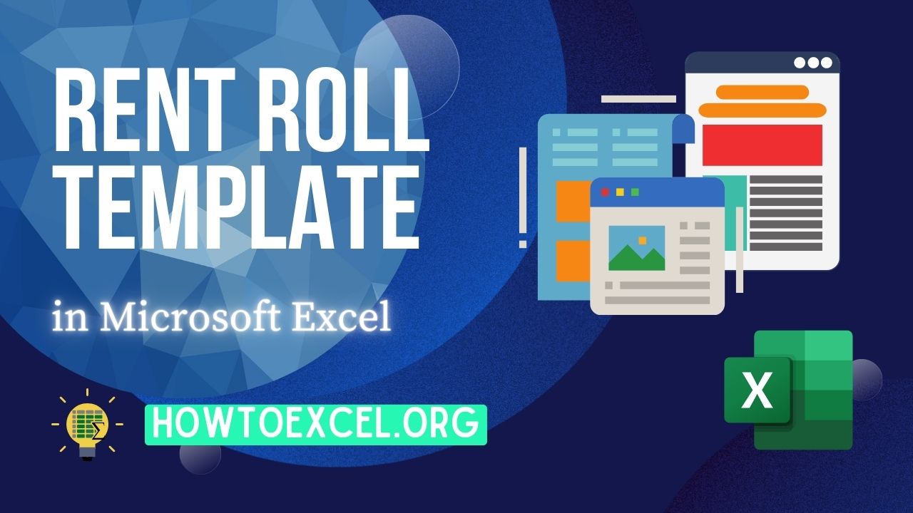 Rent Roll Template for Microsoft Excel