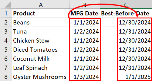 Using VBA to add weeks to date in Excel