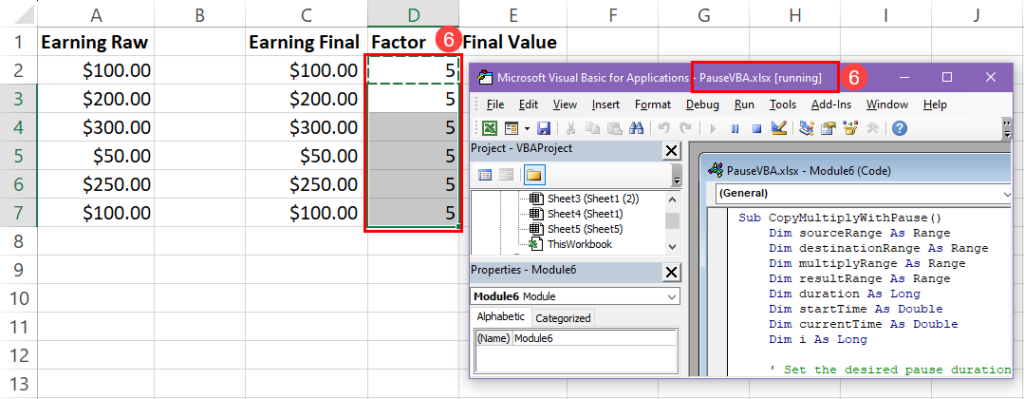 VBA Loop code running