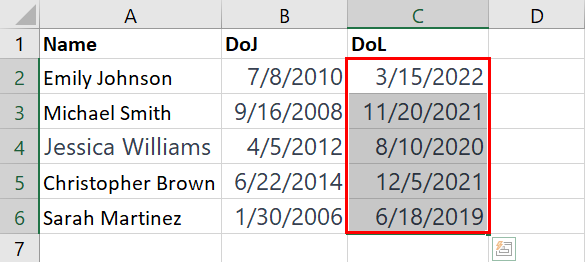 Reformatted date in Excel using format cells