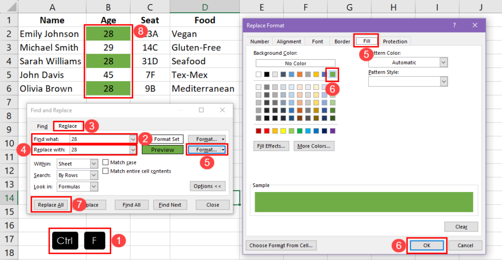 Excel Format Cell Color 8 Ways to Color a Cell in Microsoft Excel | How To Excel