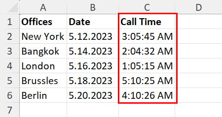 Converted decimal to time in Excel