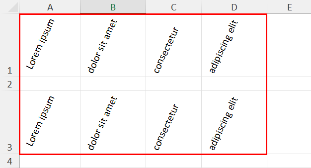 Orientation changed using VBA