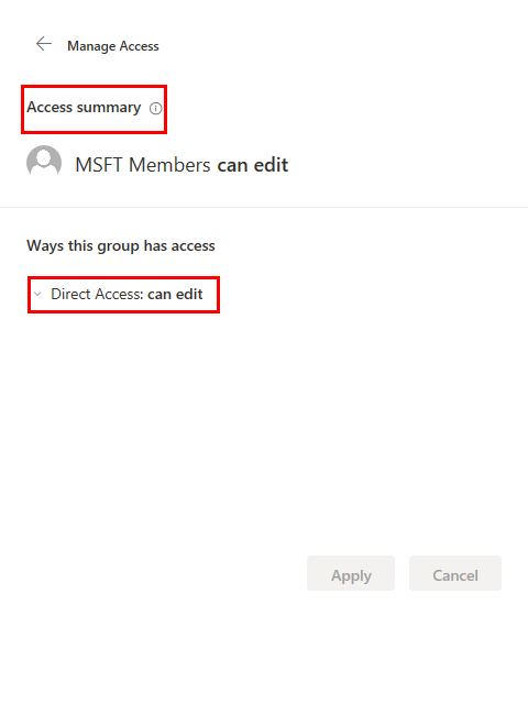 Direct Access