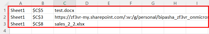 List external links