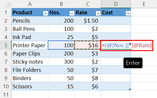 8 Ways to Apply a Formula to an Entire Column in Microsoft Excel | How ...