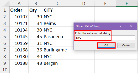 Obtain Value or String
