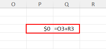 Relative formula changes when copied
