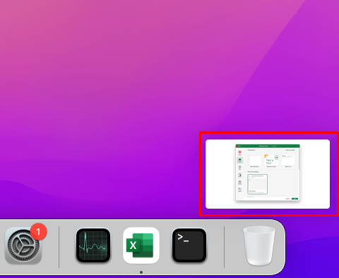 Screenshot stored on desktop
