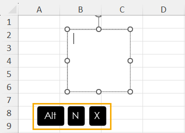 Shortcut for Text Box