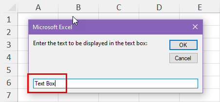 Text Box text
