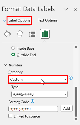 Custom number Category