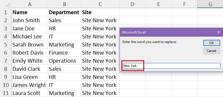 Enter source word