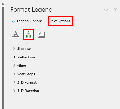 Text effects