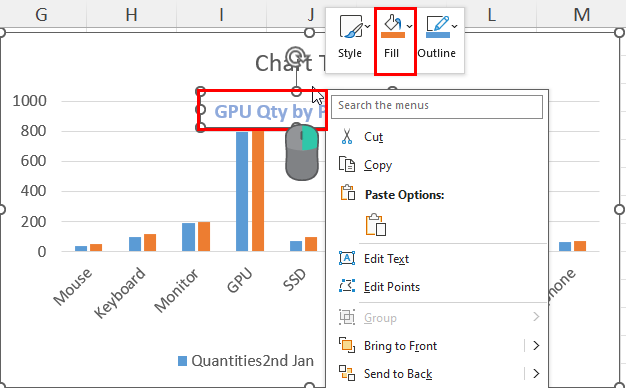 Using Text Box fill customization