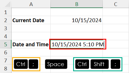 Adding time and date