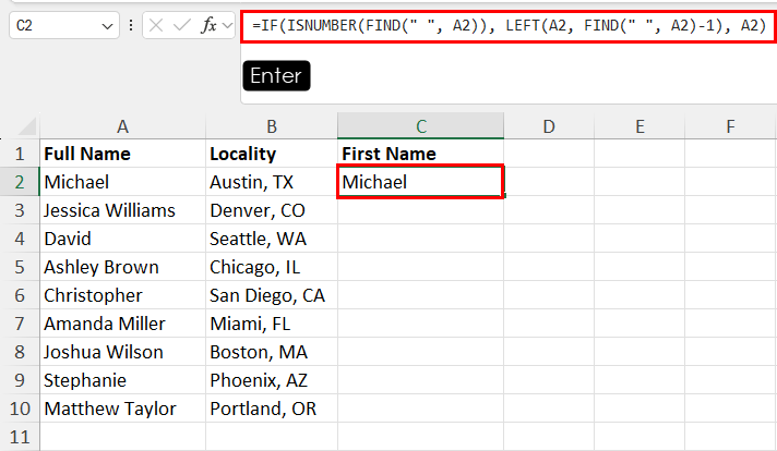 Calculate C2 for text