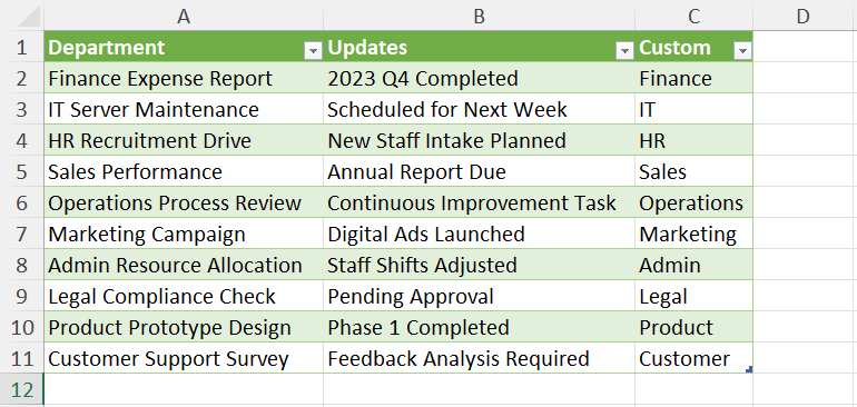Extracted the first word in Excel using Power Query