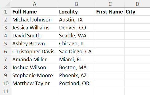Sample dataset 1