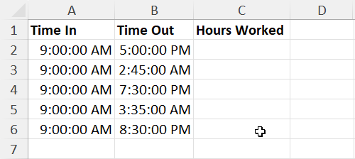 Sample dataset 3