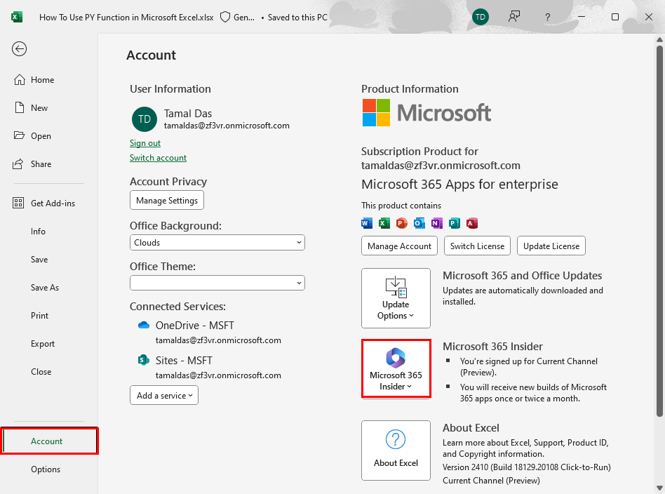 Microsoft 365 Insider