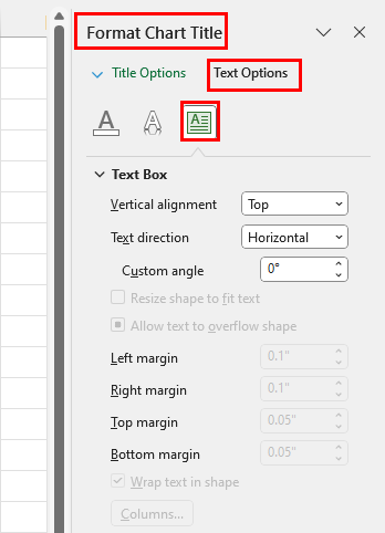 Text Options