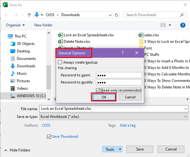 Configuring General Options