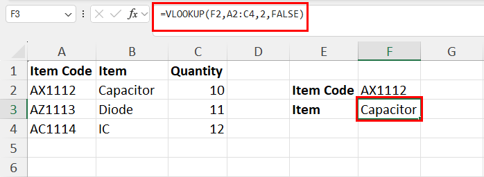 VLOOKUP #VALUE! fixed