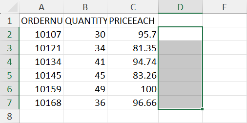 Destination dataset