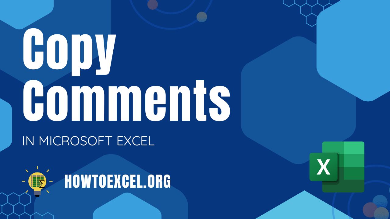5 Ways to Copy Comments in Microsoft Excel