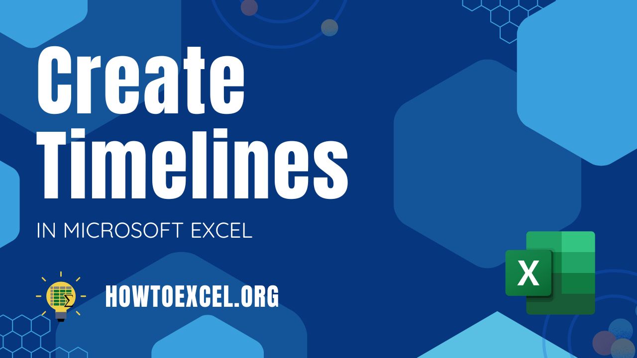 4 Ways to Create a Timeline in Microsoft Excel