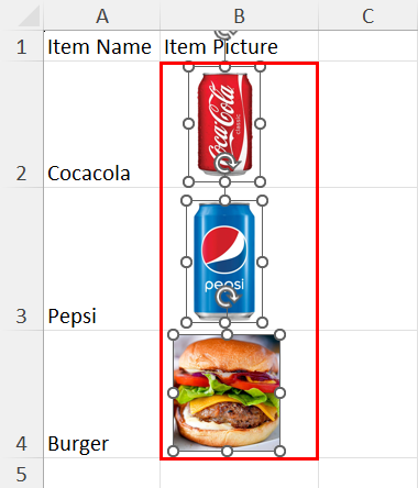 Select images