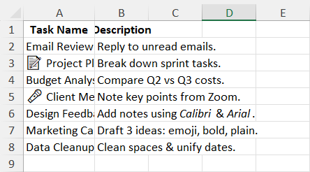 Autofit row height using Wrap Text