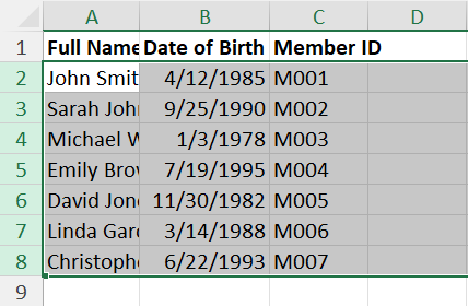 Autofit rows in Microsoft Excel using Format tool