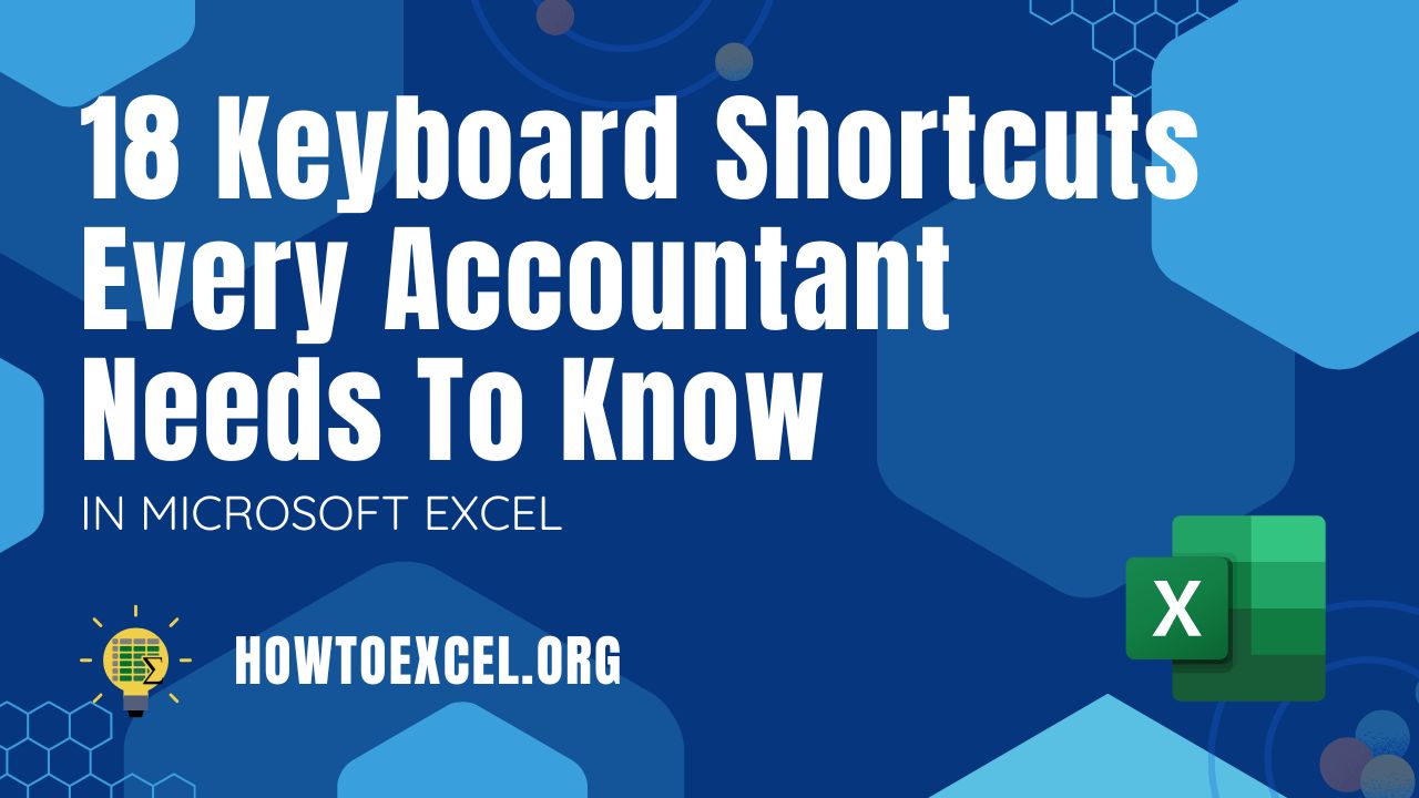 18 Keyboard Shortcuts Every Accountant Needs To Know