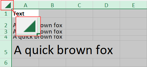Select All tool