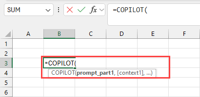 COPILOT syntax